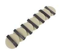 minkissy 7 Spugne Per Fondotinta Bifacciali in Lattice Bagnate E Asciutte Per Fondotinta Minerale Sciolto Tocco Confortevole Applicazione Liscia Verde