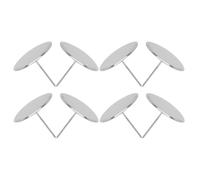 minkissy 8 Pezzi Kit per Decorare Torte in Acciaio Inossidabile Riutilizzabile Chiodi per Fiori per Dolci Versatili per Lezioni di Pasticceria e Uso Domestico