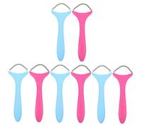 minkissy 8pezzi Epilatore Manuale Per Viso Di Strumenti Per Rimozione Pelo Portatile e Facile Da Usare Per Labbra e Viso Design Antiscivolo Colori