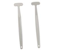 minkissy 8pezzi Raschietti Della Lingua Portatile Per Adulti Rimozione Orale Spazzole Per Lingua Grigie