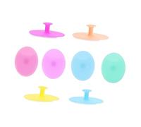 minkissy 8pezzi Spazzola Da Bagno in Silicone Per Ragazzo Ragazza Per Lavaggio Dei Capelli Capelluto Per Bagnetto Doccia