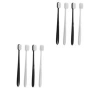 minkissy 8pezzi Spazzolini Da Viaggio Con Setole Ultra-soft Per Pulizia Dei Denti Design Compatto e Leggero Perfetti Per Adulti Per Viaggi e Attività All Aperto