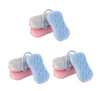 minkissy 9 Pz Spazzola Per La Pulizia Massaggiare Scrubber Per Il Corpo Al Silicone Spazzola Da Bagno Massaggiatori Doccia in Silicone Scrub Da Bagno Rossore Bambino Glassato Gel Di Silice