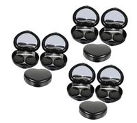 minkissy 9 Set custodia per lenti a contatto custodie sostitutive custodia per il trasporto delle lenti casi alla rinfusa contenitore per lenti a contatto porta lenti a contatto pp Black
