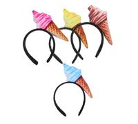 minkissy Accessorio Per Feste Sul Ghiaccio - Confezione Da 4 Fasce Per Da Donna Copricapo Festivo Per Feste Di Carnevale E Eventi in Maschera