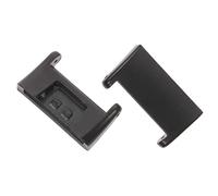 minkissy Adattatore Connettore per Collegare Cinturino e Quadrante in Metallo Nero Struttura Robusta, 2 Accessorio per Cinturino Orologio 18mm