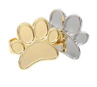 minkissy Anelli Palette Unghie per Nail Art 2 Pezzi in Metallo Vassoio per Smalto e Supporto per Dipingere Unghie, Mini Tavolozza Manicure Versatile per Uso Professionale e Domestico