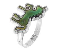 minkissy Anello Termocromico Mood For Pinky Unicorn Jewelry Anello Unicorno Gioielli Per Ragazze Animali L'Anello Gioielli Di Bigiotteria Anelli Gioielli Ad Anello Gioielli Da Donna
