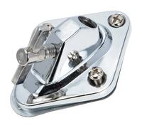 minkissy Base per Basso Rullante in Lega Argento Facile Installazione e Sostituzione per Accessori Batteria Acustica e Supporto Tamburo Percussione
