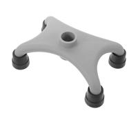 minkissy Bastone da Passeggio Supporto Autostabile Antiscivolo per Anziani Quadripode Base Larga in Pa per Esterni e Pavimenti Bagnati in Cucina
