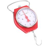 minkissy Bilancia con Gancio in Metallo da Pesca Portatile Meccanica Precisione Stabile e Risposta Rapida, Peso Massimo 10kg Stili multipli per Pesca e Cucina Stili multipli