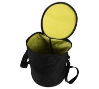 minkissy Borsa da Hockey per Dischi e Palline, Capienza 50 | Pvc e Poliestere, Scomparto Extra Grande Manici Comodi, Cuciture Rinforzate e Cerniere Robuste