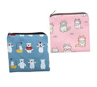 minkissy Borsa Portaoggetti Borsa Per Il Ciclo Borsa Per Assorbenti Per Donne E Ragazze Borsa Compatta Per Kit Di Emergenza Per Ragazze