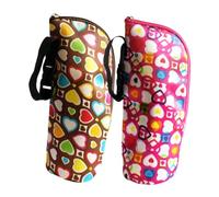 minkissy Borsa Termica Per Bottiglie Di Latte e Sacchetti Isolanti Per Biberon, Set 2 Pezzi Cerniera Di Sicurezza, Portatile e Resistente Per Latte Caldo o Freddo, Per Uscite Ragazzo Ragazza