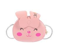 minkissy Borsetta Piccola PU Resistente Tracolla Cartoon con Ampia Capacità per Chiavi e Portacarte per Uscite e Feste