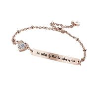 minkissy bracciale da donna bracciale a catena gioielli delicati per le donne Braccialetti per le donne braccialetto lettering polso chian Braccialetto di moda Golden
