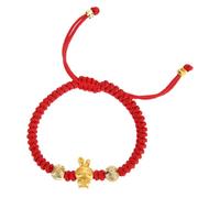 minkissy Braccialetto A Forma Di Coniglietto Braccialetti Rigidi Per Donna Braccialetto Per L'Anno Del Coniglio Braccialetto Intrecciato Lunare Braccialetto Dell'Anno Della