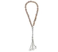 minkissy Braccialetto di rosario di Perline catena pregando il rosario grani del rosario tallone di preghiera perle di preghiera perle di pellegrinaggio bicchiere Lavanda