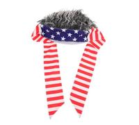 minkissy Cappello Con Parrucca Da Uomo Con Parrucca Finta Fascia Elastica Per Cappello Con Parrucca Per Scattare Foto