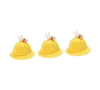 minkissy Cappello Da Pescatore Per Bambini 3 Pezzi Giallo A Larga Per Ragazzi E Ragazze