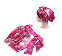 minkissy Cappello Turbante Con Fiocco in Raso Da Donna Per La Protezione Contro La Caduta Dei Per Chemioterapia Corti E Ricci