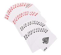 minkissy Carte da Poker per Sublimazione Monofacciali Piccole Note per Giochi da Tavolo e Feste Facili da Trasportare e Resistenti per Ricreativo