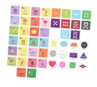 minkissy Carte Educative Alfabetiche Colorate per Schede Cognitive per Apprendimento e Parole Didattico Interattivo per Sviluppo Precoce e Relazione Genitore Figlio