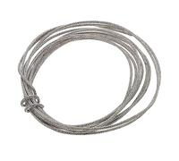 minkissy Cavo Singolo Conduttore in Rame Stagnato per Chitarra Isolamento Argento, per Lunghe Distanze di Cablaggio e Isolamento Circuito Chitarra