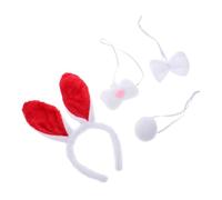 minkissy Cerchietto Coniglio in Peluche Orecchie Cerchietto Per Pasquale Accessori Per Costumi Coniglio Copricapo Per Feste