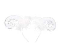 minkissy Cerchietto Horn per Halloween Accessorio Cosplay Unisex Leggero e Confortevole per e Mascherate Design con per Atmosfera