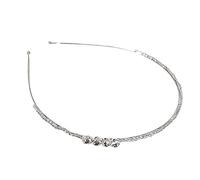 minkissy Cerchietto in Lega Di Diamanti Cerchietto Per Da Sposa Accessorio Per Copricapo Da Sposa Gioiello Elegante
