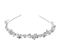 minkissy Cerchietto in Metallo Per Sposa Accessorio Per Addio Nubilato Adorabile Cerchietto Glitterato Per Invitata Matrimonio
