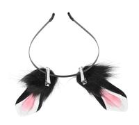 minkissy Cerchietto Orecchie Da Coniglio Copricapo Da Cosplay Fermaglio Per Capelli Decorazione Per Capelli Coniglietto Adatto Per Feste Pasquali e Feste