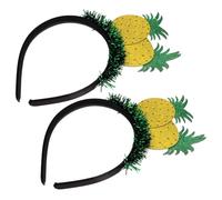 minkissy Cerchietto Per Chioma a Forma Di Ananas, Cerchietto Frutta Da Donna, Set 2 Pezzi Per Feste e Compleanni, Accessorio Decorativo Per Autoritratti e Party
