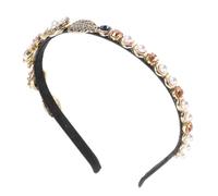 minkissy Cerchietto Strass Per Donna Cerchietti Eleganti Fiori Accessori Per Capelli Alla Moda Per Ragazze e Signore