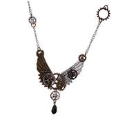 minkissy Ciondolo Steam Gear Vintage Punk Collana Per Accessori Per Creativi Adatto Cene e Feste Compleanno