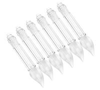 minkissy Contenitori Per Lucidalabbra Dalla Forma Unica Ed Elegante 6 Pezzi Tubetti Vuoti Per Lucidalabbra Pennello Da 5 Ml Per Crema Per Labbra