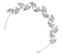 minkissy Copricapo Da Sposa Regolabile Cerchietto Per Da Sposa Elegante Zircone Per La Sposa Argento Ts1478