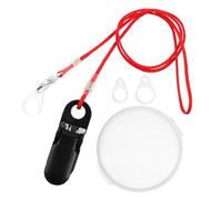 minkissy Cordino Anti-smarrimento per Amplificatore Acustico con Clip di Fissaggio, Cavo di Sicurezza Portatile Rosso e Anziani, Supporto Protezione Apparecchi Acustici Retroauricolari