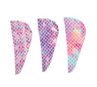 minkissy Cuffia Da Doccia Per 3 Pezzi Asciugamano Per in Fibra Ultra Fine Da Donna Cuffia Da Bagno Ad Asciugatura Rapida Asciugamano Per Cuffia Per Asciutti Leggero E Portatile