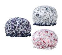 minkissy Cuffia Elastica Per Lo Styling Dei 3 Pezzi Con Stampa A Blocchi Di Colore Per Donne E Uomini Per Uso in Salone Colore Casuale