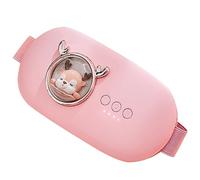 minkissy Cuscinetto Riscaldante Elettrico A Spirale Riscaldante Per Il Ciclo Mestruale Sollievo Crampi Mestruali Cintura Portatile Ricaricabile Per Le Donne