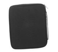 minkissy Custodia Per Cinturino Orologio Con 48 Slot, Organizer Portatile Per Cinturino Orologio, Per Viaggio, Porta Cinturino Smartwatch Con Slot Numerati, Custodia in Poliestere, Nera