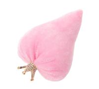 minkissy Decorazione a Forma di Cuore Imbottito Rosa la Festa degli Innamorati, Ornamento da Tavolo e Mensola Romantico, Decorazione Sospesa e Regalo Espressivo per Feste e Casa