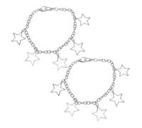 minkissy Decorazioni Per Scarpe Catene Pendenti Per Stivali Sneakers Accessori Moda Ciondoli Cavi Stile Unico Per Le Donne