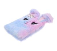 minkissy Diario Peluche con Copertina Morbida Cartoon Coniglio Taccuino Soffice Portatile per Bambine Regalo per Viaggi e Uso Quotidiano Diario Mini da Scrivere e Disegnare