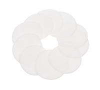 minkissy Dischetti Struccanti Riutilizzabili in Cotone Set Da 10 Pezzi 8cm Lavabili Per Pulizia Viso Profonda e Rimozione Trucco Delicata, Accessorio Essenziale Per Cura Pelle e Viaggio