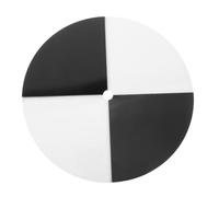 minkissy Disco di Secchi in Plastica da 20cm per Test Acqua e Ricerca | Doppia Griglia Nero Bianco, Finitura Opaca Anti Luce, Montaggio Rapido