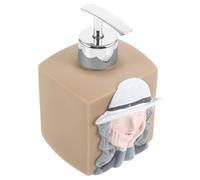 minkissy Dispenser Per Shampoo E Da 330 Ml Flacone Con Pompa Di Capacità Ricaricabile Per Lozione Sapone Liquido