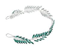 minkissy Elegante Cerchietto Con Foglie E Strass Per Da Sposa Accessori Per Da Donna